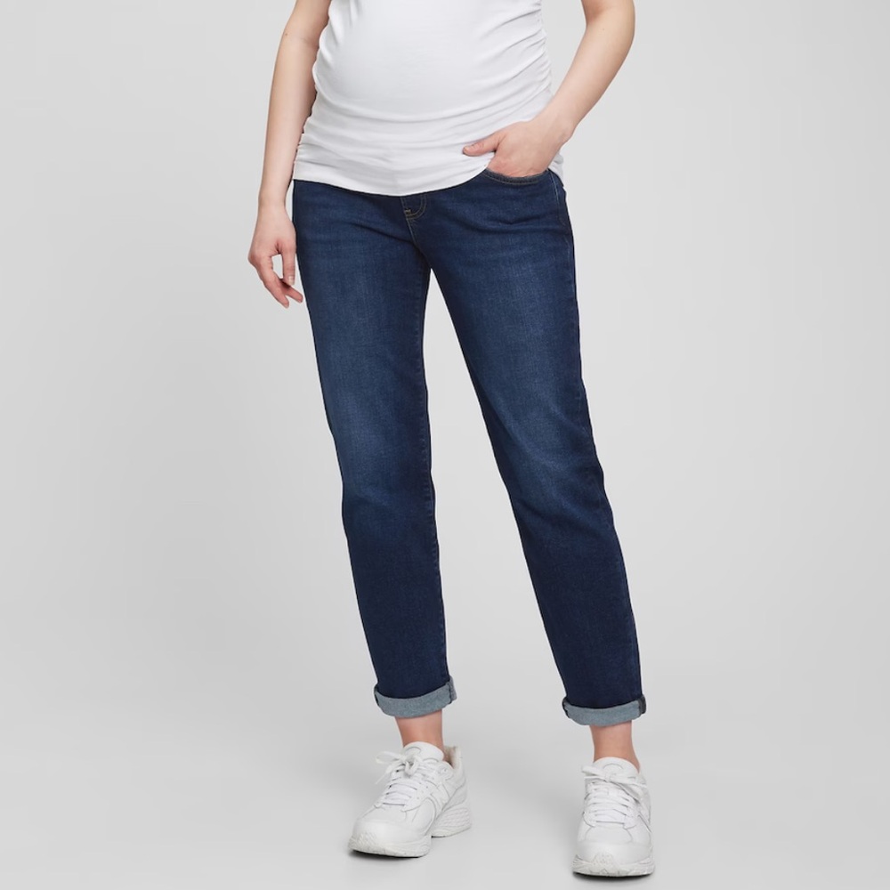 GAP Maternity dark wash jeans